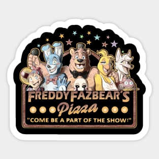 Freddy fazbears Sticker